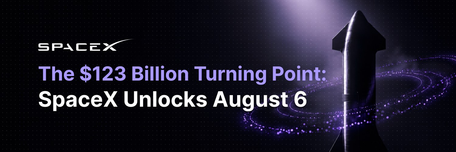 The $123 Billion Turning Point: SpaceX unlocks August 6